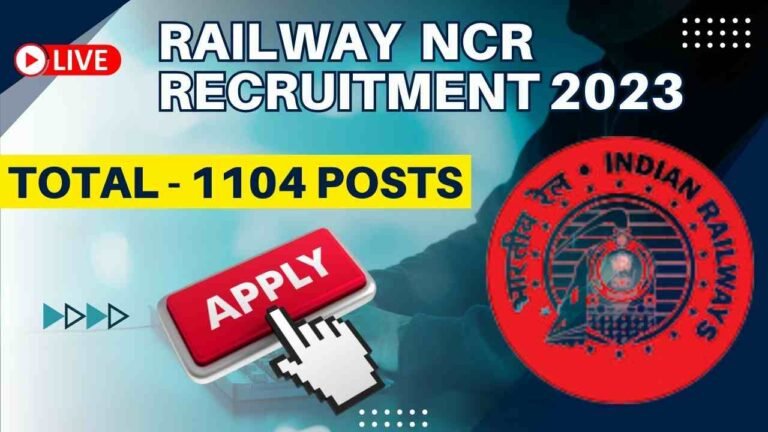  Indian Railway NER Recruitment