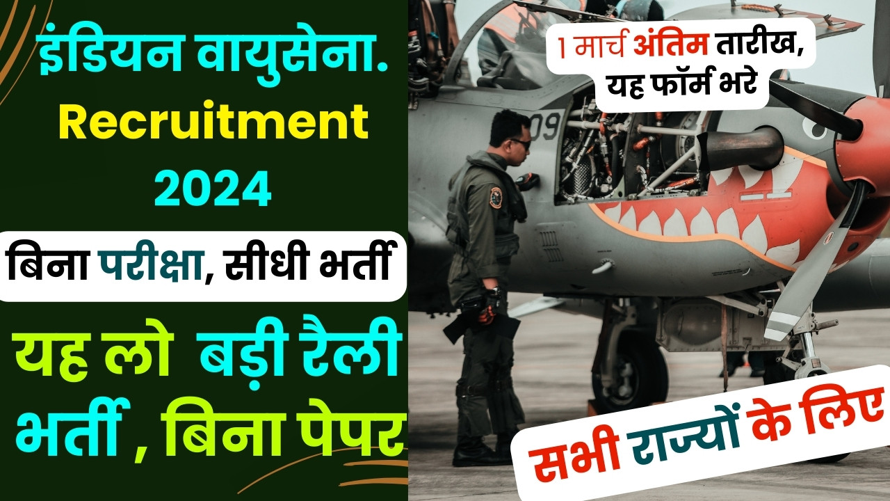 Airforce Vacancy 2024