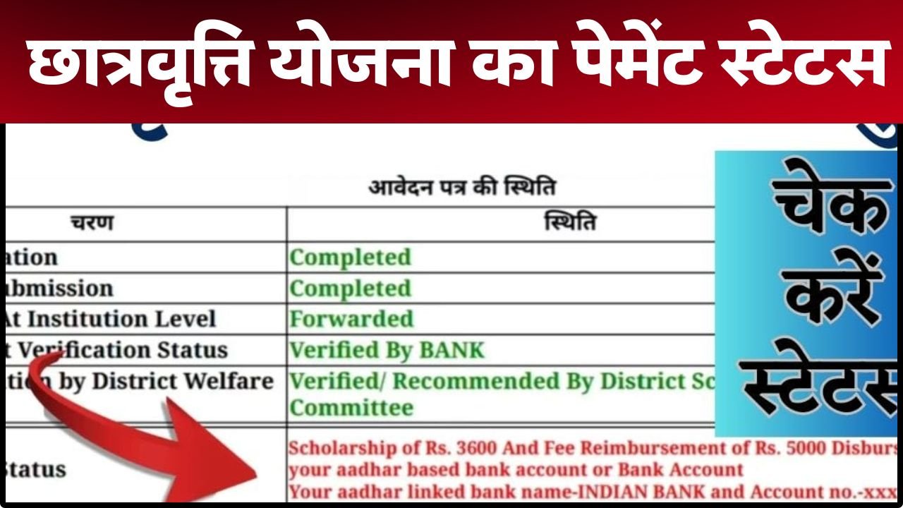 Scholarship Schemes Payment Check Kaise Kare